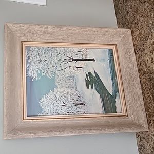 Vintage oil painting by Artist S. C. Allcock